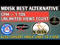 X disk MDISK alternative heigh cpm heigh view count