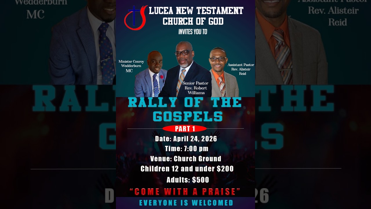 Rally Of The Gospels || Part 1 || Friday, April 24, 2026 || - YouTube