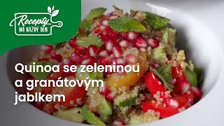 Quinoa se zeleninou a granátovým jablkem - Recepty na každý den