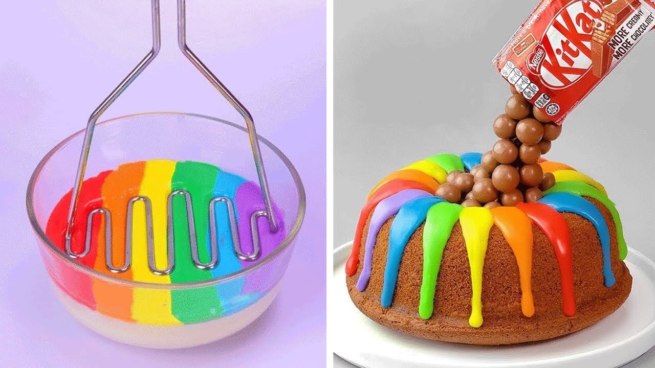 Fantastic Rainbow Cake You Need To Try | Delicious Cake And Dessert ...