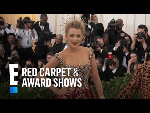 Blake Lively Models on the Met Gala Red Carpet | E! Red Carpet & Live Events