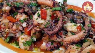 Octopus Salad Recipe  ( Portuguese )  - Pabs Kitchen