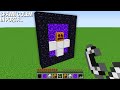 What if SPAWN GOLEM inside NETHER PORTAL in Minecraft