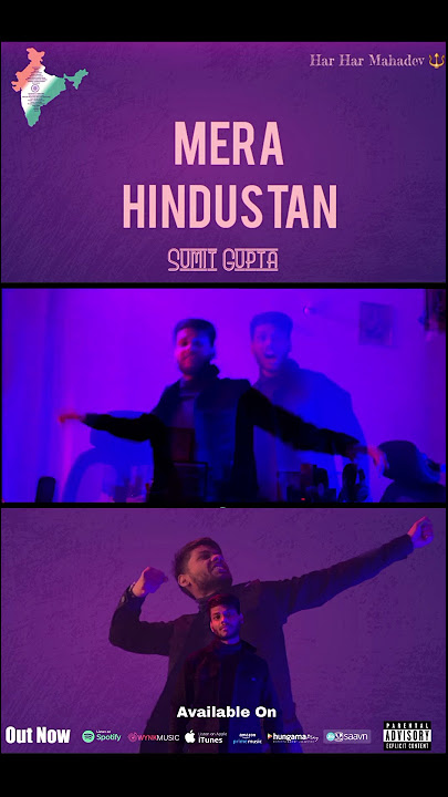 New Patriotic Rap Song | Mera Hindustan Short Video #ytshorts #rapmusic #rapsong #desihiphop #shorts
