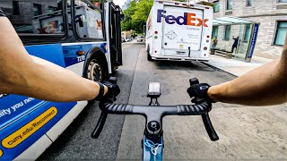 A HOT and Uncomfortable NYC Bicycle Commute