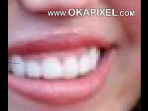 Miley Cyrus complete face change using photoshop tricks tutorials - YouTube