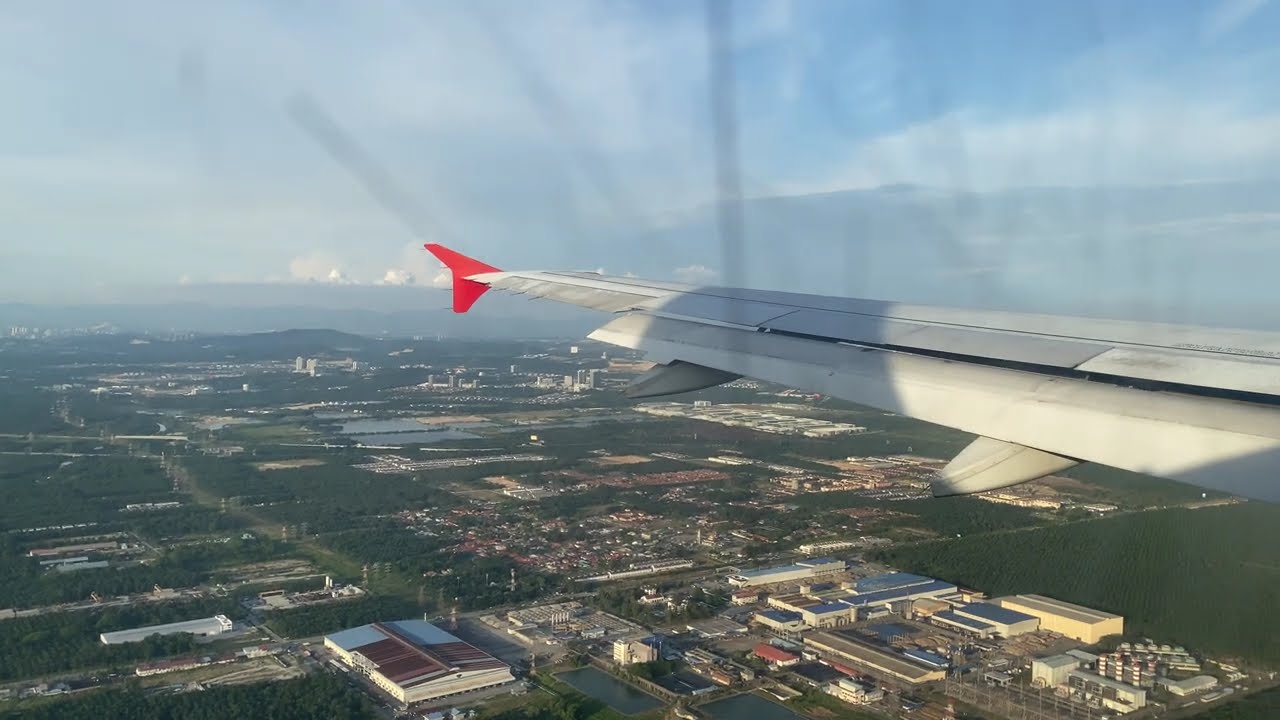 [2/8/2025] AirAsia - Airbus A320-216 Landing at Kuala Lumpur International Airport