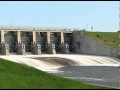 Historic Opening of Big Bend Dam Spillway (Time lapse)