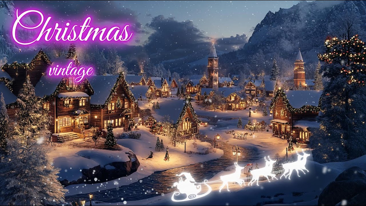 ❄️🎶 Old-Time Christmas Charm: Vintage Outdoor Music for a Cozy Holiday 🎄⛄🌟