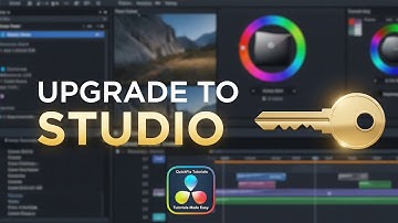 How To Upgrade To Davinci Resolve Studio! (Get DaVinci Resolve Pro)