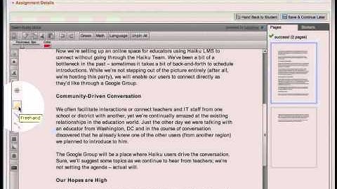 How to Annotate Assignments without Downloading Files Dropbox