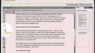 How to Annotate Assignments without Downloading Files Dropbox