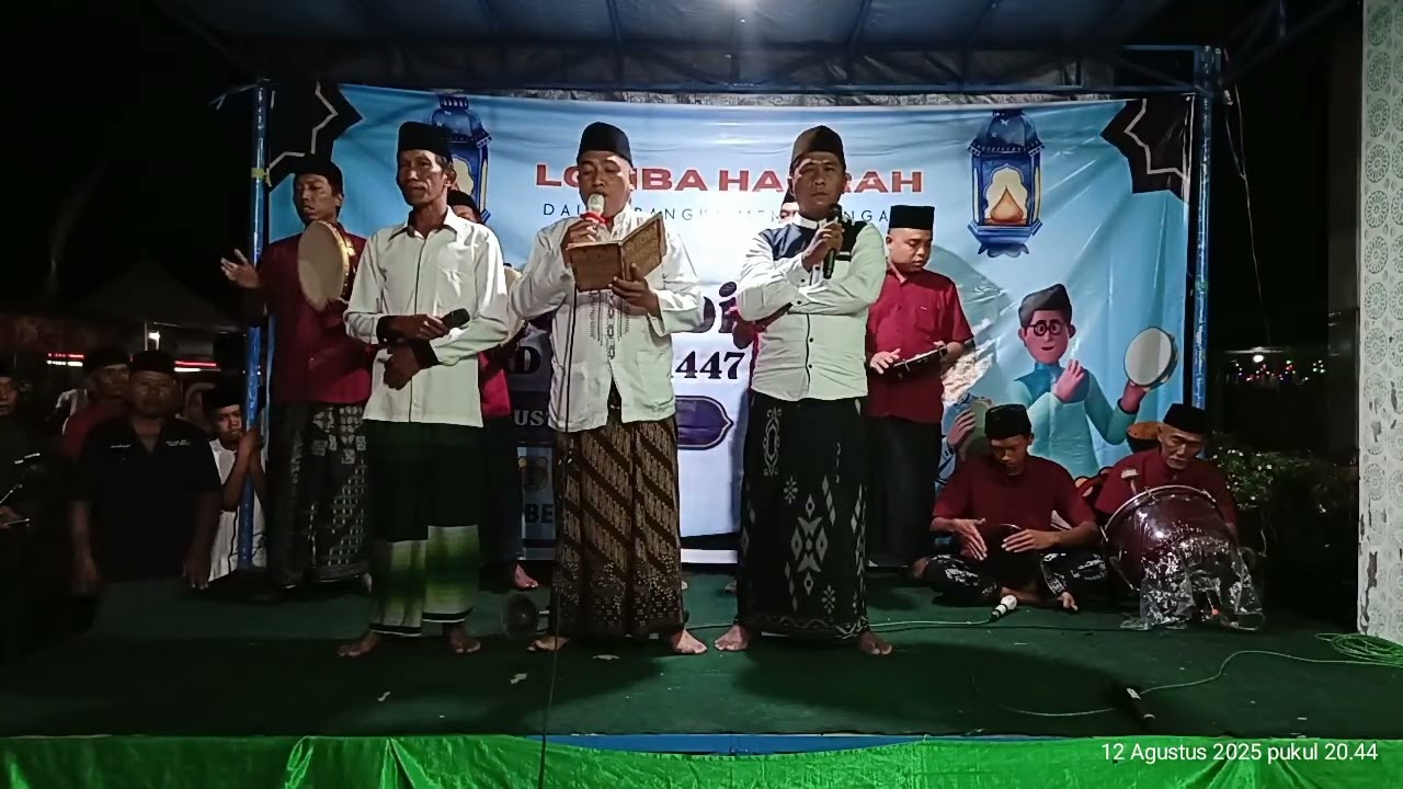 LOMBA HADRAH MUSLIMIN RT 003 RW 001 , 12 AGUSTUS 2025