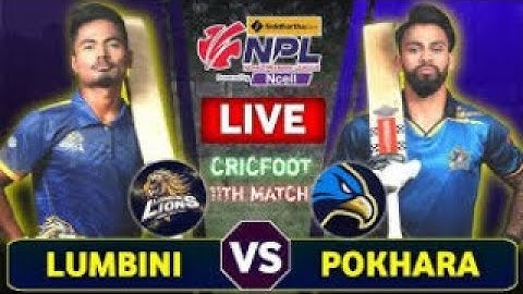 LUMBINI LIONS VS POKHARA AVENGERS || Siddhartha Bank Nepal Premier League Powered by Trekinepal