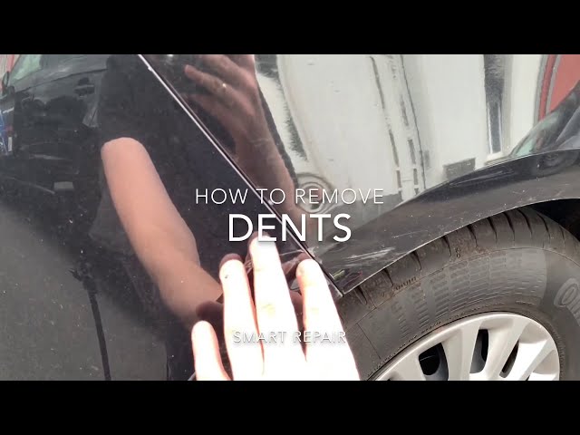 How to Remove Dents With PDR Tools 