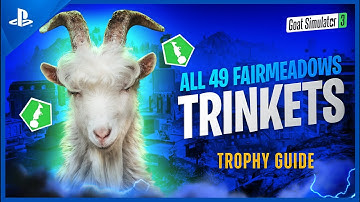 Goat Simulator 3: All 49 Fairmeadows Trinket Locations! (Cementary, Factory,  Ranch)