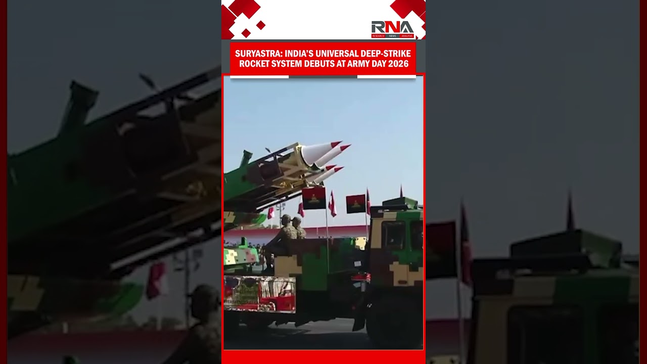 Army Day 2026: Suryastra: India's Universal Deep Strike Rocket System  🇮🇳🚀🎖️💪🔥 