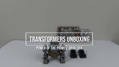 Transformers Unboxing: GRIMLOCK  POWER OF THE PRIMES