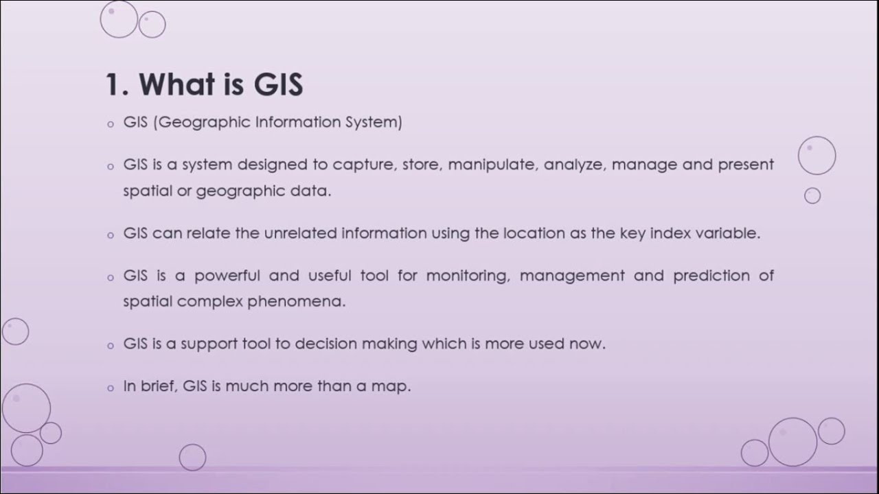 GIS Full Package Tutorials For Beginners  1Introduction to GIS