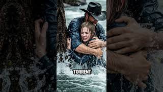 Trapped in the Flood, She Held On—Until the Cowboy Reached Her