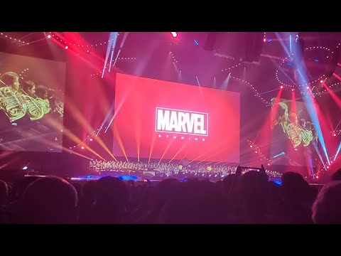 DISNEY 100 In CONCERT MARVEL MEDLEY Iron Man 3 Portals Live In PARIS 11 11 2023 