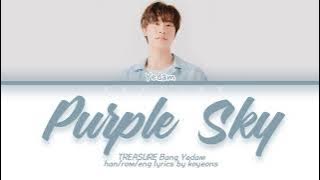 Bang Yedam (방예담) - Purple Sky [가사/Han|Rom|Eng Lyrics]