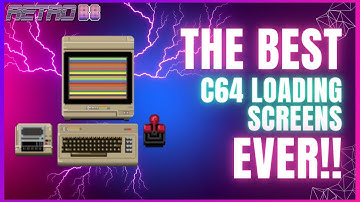 Epic collection of Commodore C64 loading screens