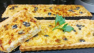 كيش بالدجاج من مطبخ ام فارس علي# Quiche au poulet facile et rapide