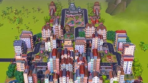 My city design challenge ‘Hidden City’ entry for #simcitybuildit2018