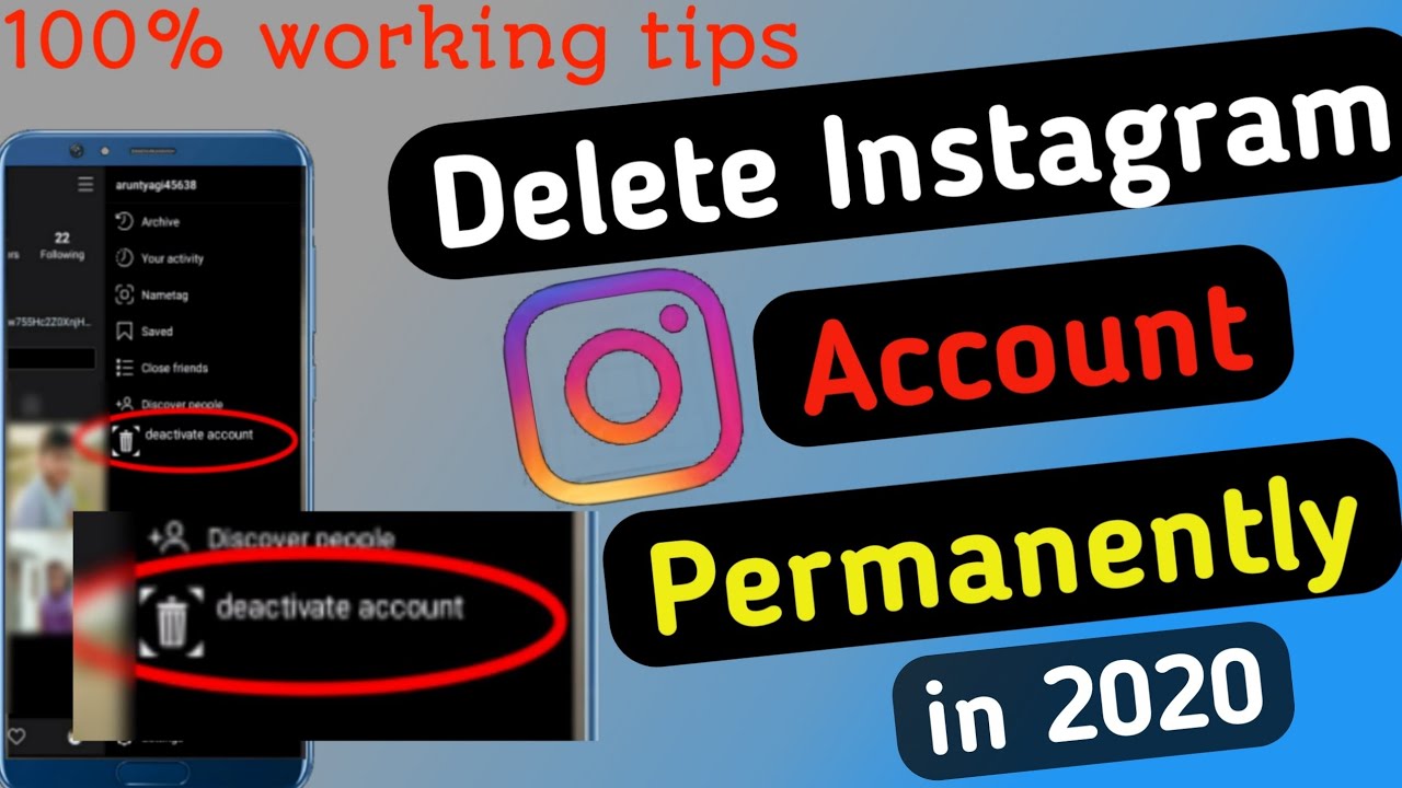 How to delete Instagram account | insta account kese delete kare | delete kese kare insta