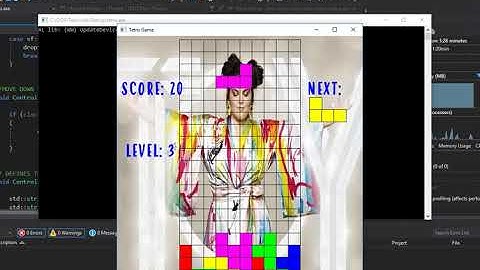 "Tetris"  - OOP Game (created by Or Ella)