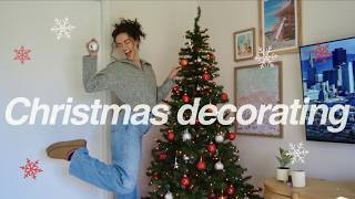 Christmas DECORATING!!! | Vlogmas Day 1