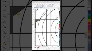 Modern Letter S Logo Design in CorelDraw / Full Tutorial link in Desiccation #shorts