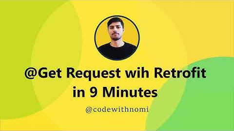 Android - Get Request in Retrofit for beginners