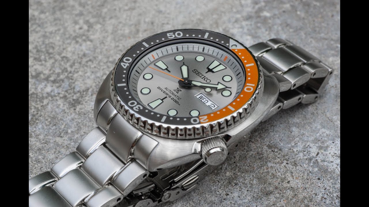 Seiko Dawn Grey Turtle SRPD01K1 - YouTube