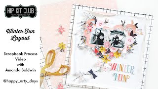 Hip Kit Club Process Video #48 | December 2020 Hip Kits | Winter Fun