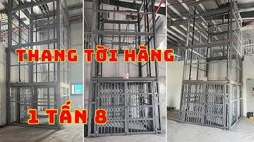 Lắp đặt thang tời nâng hàng 1 tấn 8 tại Khu công nghiệp Điềm Thụy - Thái Nguyên | Kasawa