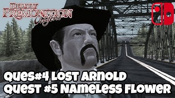 Deadly Premonition Origins: Ques#4 Lost Arnold & Quest #5 Nameless Flower Nintendo Switch