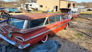 1959 Chevy Heaven. Nomad Start up?