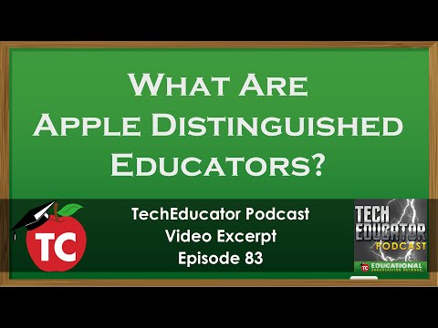 Creating a Great Apple Distinguished Educator Application | ADE