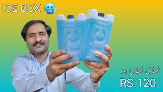 ICE BOX For Room Cooler And Fridge Rs.120 || Diko Bhai Aj Kia laya @halimtvone