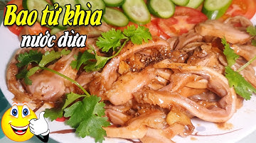 Bao tử khìa nước dừa | món ăn tốn cơm || Hồng Dương