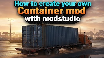 🔥 How to Create Your Own Container Mod in ModStudio | Step-by-Step Tutorial 🚛