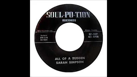 Sarah Simpson - All Of A Sudden