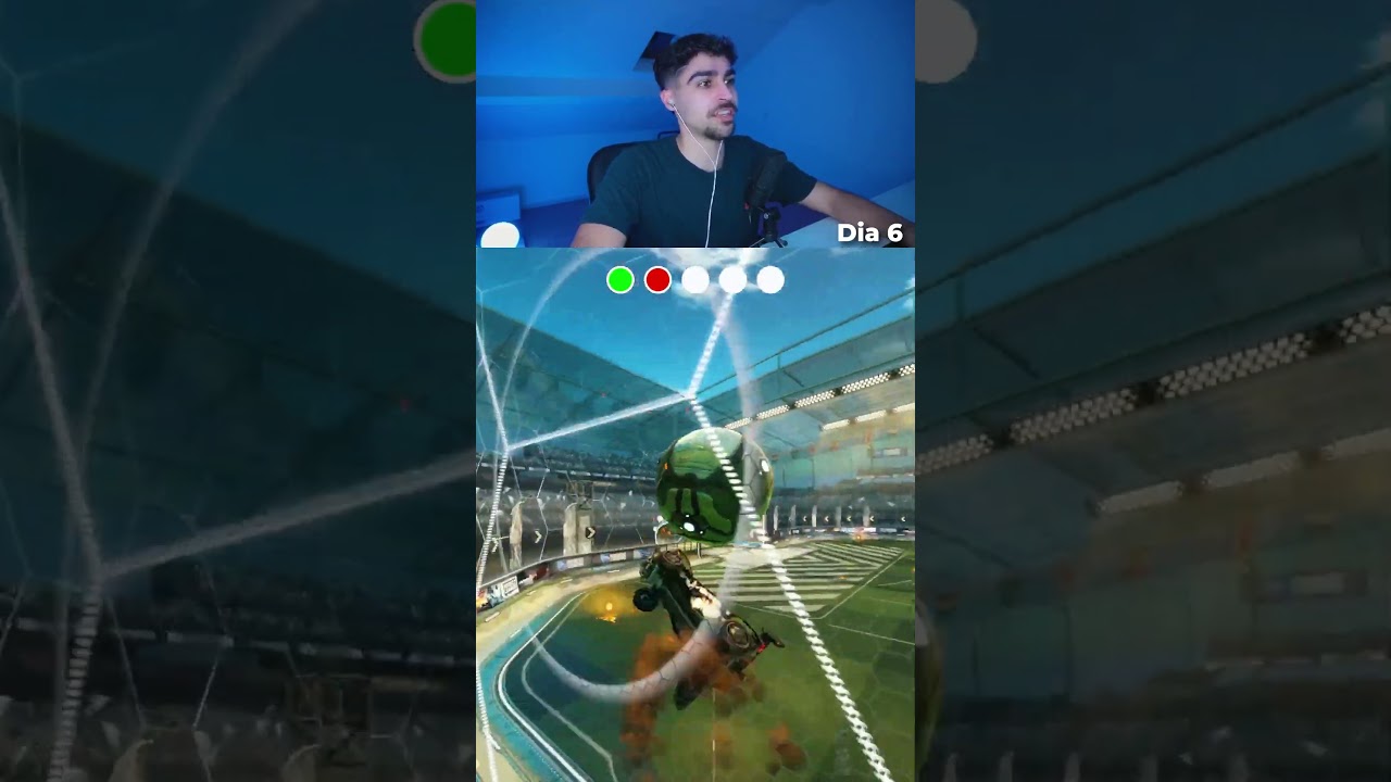 Dia 6 a voltar ao Rocket League!