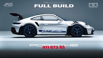 Porsche 911 GT3 RS | Tamiya | 1/24 | Full Build | Scale Model | ASMR |