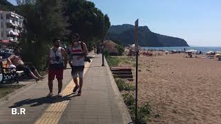 Bartin İnkum Plajindan Güneşi̇n Altindan Görüntüler-Aqua Parka Gi̇tti̇m Kapaliymiş