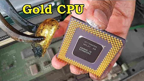 Wie viel Gramm Gold hat ein PC?