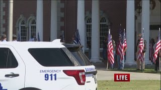 Community gathers for Sgt. Kelvin Ansari's funeral