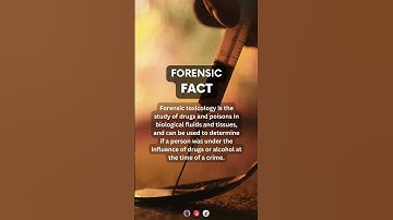 Forensic Toxicology | #forensics #forensicscience